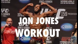 'Jon Jones Workout Routine for Legs and Abs'