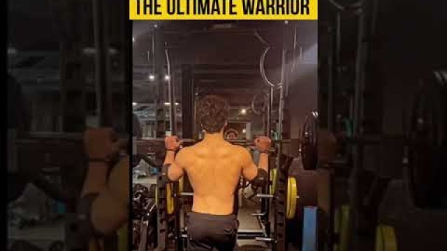 'Tiger Shroff Back Body Workout With Cutting Perfect Shape, Tiger Shroff Workout #Shorts Blockbuster'