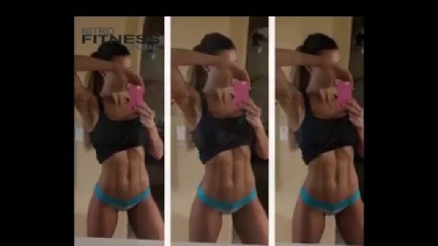 'Brittany Perille Gym workout routine Fitness Model Sexy and Strong 2016'