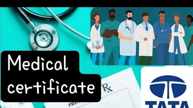 'Proper formate of Medical Certificate.. let\'s see how to fill'
