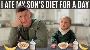 'I ate my son\'s diet for a day...'