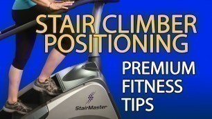 'How to Use a Stair Climber - LA Fitness - Workout Tip'