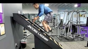 'Jacobs Ladder - Combining a stair stepper with balance training. Anytime Fitness Viroqua WI'