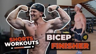 'Best Bicep Workout Finisher | ft. Steve Cook #Shorts'