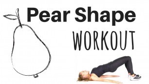 'PEAR SHAPE WORKOUT - LOWER BODY EXERCISE REAL TIME ROUTINE -Tone your lower body & burn calories'
