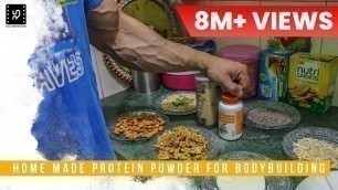 'HOW TO MAKE PROTEIN POWDER AT HOME FOR BODYBUILDING | AMIT PANGHAL | PANGHAL FITNESS'