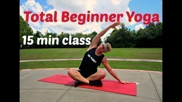 '15 min Yoga for Complete Beginners Class with Sean Vigue'