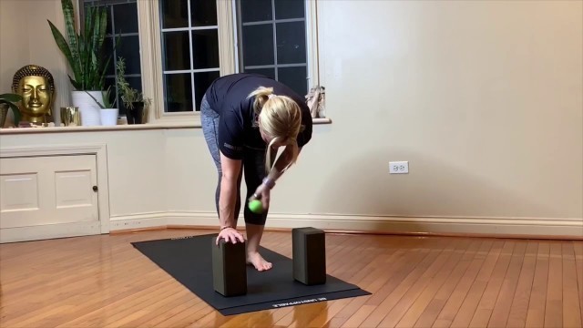 'Hips Hamstring Flow with Yoga Tune Up Original Ball'