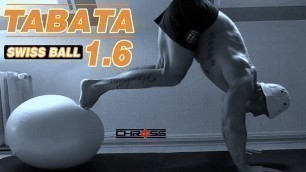 'TABATA 1.6 | Swiss Ball | Fitness Ball | Pezzi Ball | Gymnastikball | HIIT | Bodyweight Exercises'