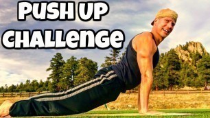 '100 Push Ups Challenge (in Real Time) - Sean Vigue Fitness'