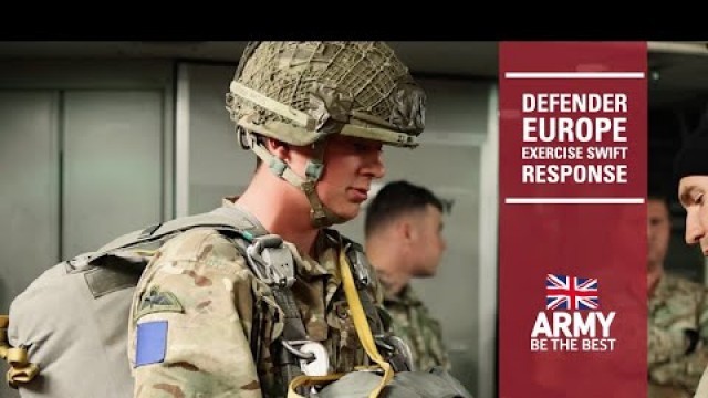 'Defender Europe 21 | Exercise Swift Response | British Army'
