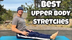 'Best Upper Body Stretches (15 Min Yoga Class) Sean Vigue Fitness'