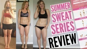 'Kayla Itsines Summer Sweat Series Final Review + Body Update'