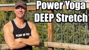 '20 Min Power Yoga Strength and Flexibility Workout w/ Sean Vigue'