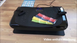 'Bluefin 4D Vibrationsplatte: Kurzer Test und Erfahrungsbericht'