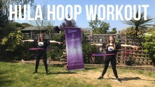 'Hula Hoop Workout Spice Girls \'Wannabe\' Remix Dance Fitness Routine || Dance 2 Enhance Fitness'