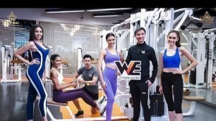 'ภาพกิจกรรม Miss Universe Thailand 2020 ที่ \"WE Fitness\" สาขา Esplanade Ratchadapisek'