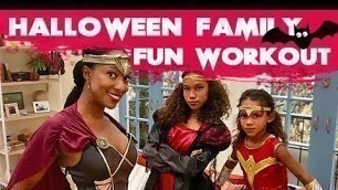 'Tiffany Rothe\' s Halloween Family Fun Workout!'