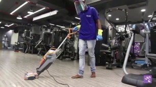 'How To Do Gym Sanitation | Watch This Video Till End - Anytime Fitness Saltlake'