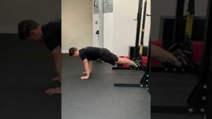 'TRX / rings plank hold'