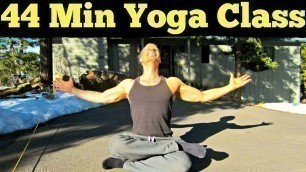 'Total Body Yoga Class | 44 Minutes | Sean Vigue Fitness'