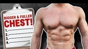 'FULL CHEST ROUTINE! MORE GROWTH IN LESS TIME! (PLATEAU BREAKER)'
