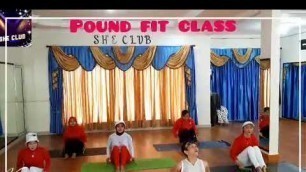 'Pound fit class. coach karlina dewi'