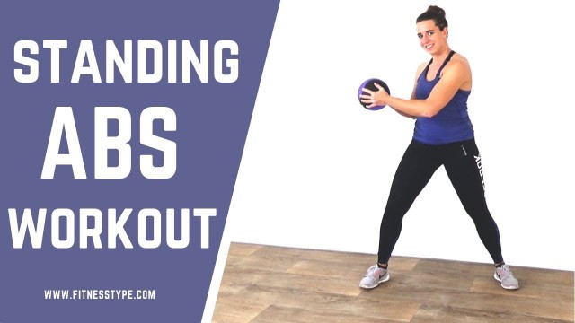 '15 Minute Abs Workout with Ball – Ab Targeting Exercises with Medicine Ball'