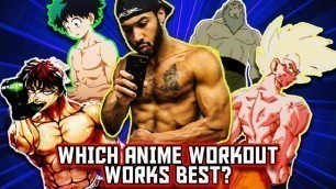 'Which \"Anime\" Workout is Best For You? (50+ TLTTz countdown)'