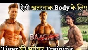'Tiger Shroff Body Transformation Workout | Baaghi 3'