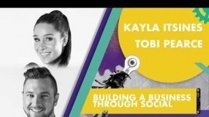 'Kayla Itsines & Tobi Pearce | Building a business through social | OMR Festival 2018 | #OMR18'