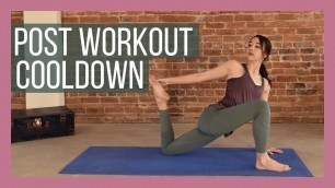 'Post Workout Yoga Cooldown - Full Body Stretch & Feel Good Yoga Flow'