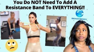 'Personal Trainer REACTS To Beachbody Workouts | Resistance band HIJINKS!! | ANTI-MLM | PRO-FITNESS'