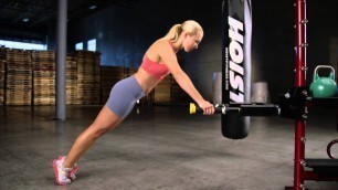 'How to perform INCLINE PUSH UPS - HOIST Fitness MotionCage Exercise'