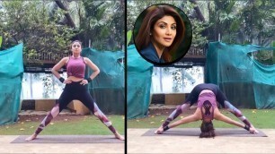 'Shilpa Shetty Monday Motivation | Shilpa\'s Yoga Workout Day | Fitness Goal.'