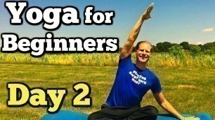 'Day 2 - Hip & Hamstring Stretch (7 Day Beginner Yoga Challenge) Sean Vigue Fitness'
