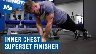 'Try This: Superset For Inner Chest Muscle Building (ft. Scott Herman)'
