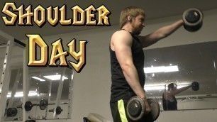 'Shoulder Day - Fast and Effective Workout (Nerd in the Gym)'