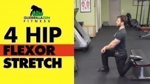 'Hip Flexor Stretch | Stretch ALL 4 HIP FLEXOR MUSCLES!'