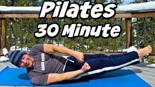 '30 Minute Full Body Mat Pilates Core Workout with Sean Vigue Fitness'