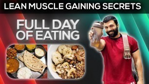'FULL DAY OF EATING | GAINING SECRETS'