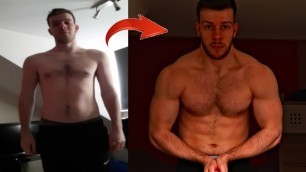 'My 1 Year Body Transformation (65kg - 80kg) / Fitness Tips & Motivation'
