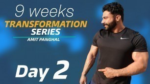 'TRANSFORMATION SERIES DAY 2 | WORKOUT'