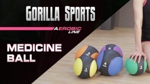 'Gorilla Sports - Aerobic Line - MEDICINE BALL'