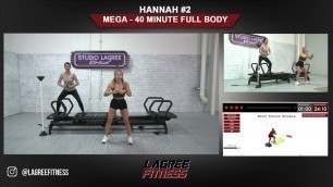 'Lagree Fitness Mega/EVO 40 min full body workout'