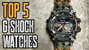'TOP 5: Best Casio G Shock Watches For MEN 2020'