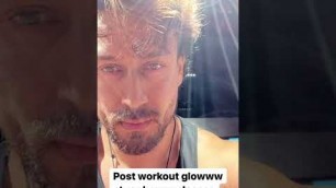 'Tiger Shroff Post Workout Glow At My Happy Place @MMA Matrix Gym|| Gym Workout For Haropanti 2'