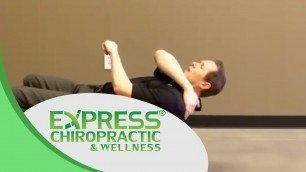 'Chiropractor Keller Express Tip - Upper Body Stretching on Exercise Ball'