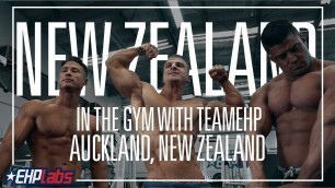 'Training with TeamEHP at the New Zealand Fitness Expo'