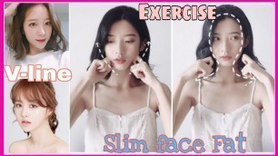 '10 Effective Exercises to slim face quickly | Những bài tập giúp giảm mỡ khuôn mặt hiệu quả #2'
